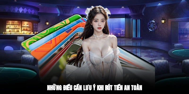 Những điều cần lưu ý khi rút tiền an toàn