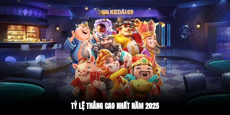 Tỷ lệ thắng cao nhất năm 2025